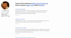 Desktop Screenshot of gduverger.com